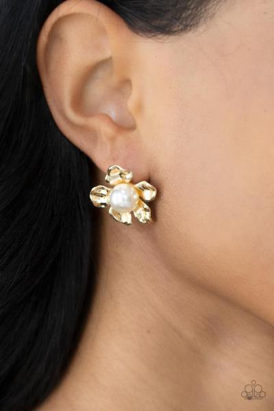 ​Apple Blossom Pearls - Gold